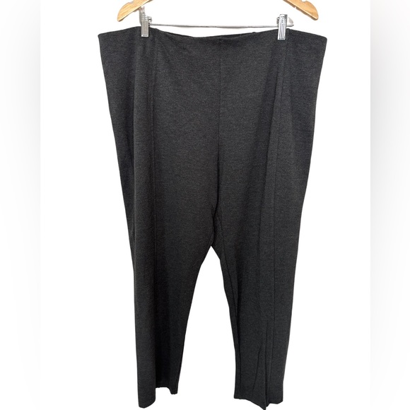 NEW T Tahari Grey Skinny Pants Leggings Grey Charcoal Women’s Plus Size 3X - Picture 1 of 4